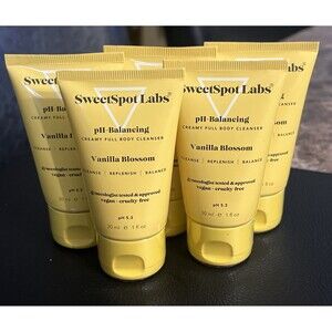 5x SweetSpot Labs Vanilla Blossom pH-Balancing Full Body Cleanser Factory Sealed